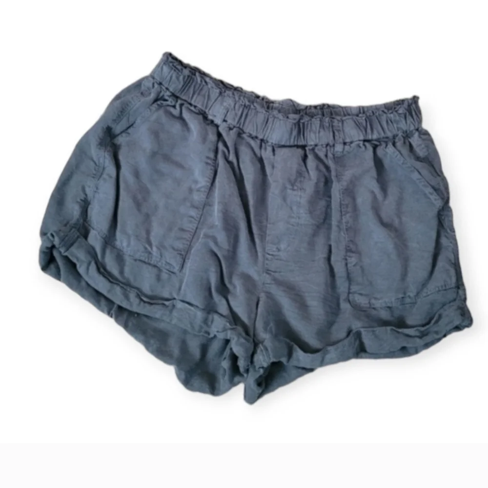 Aerie Womens Lyocell Pull On Shorts Size Large